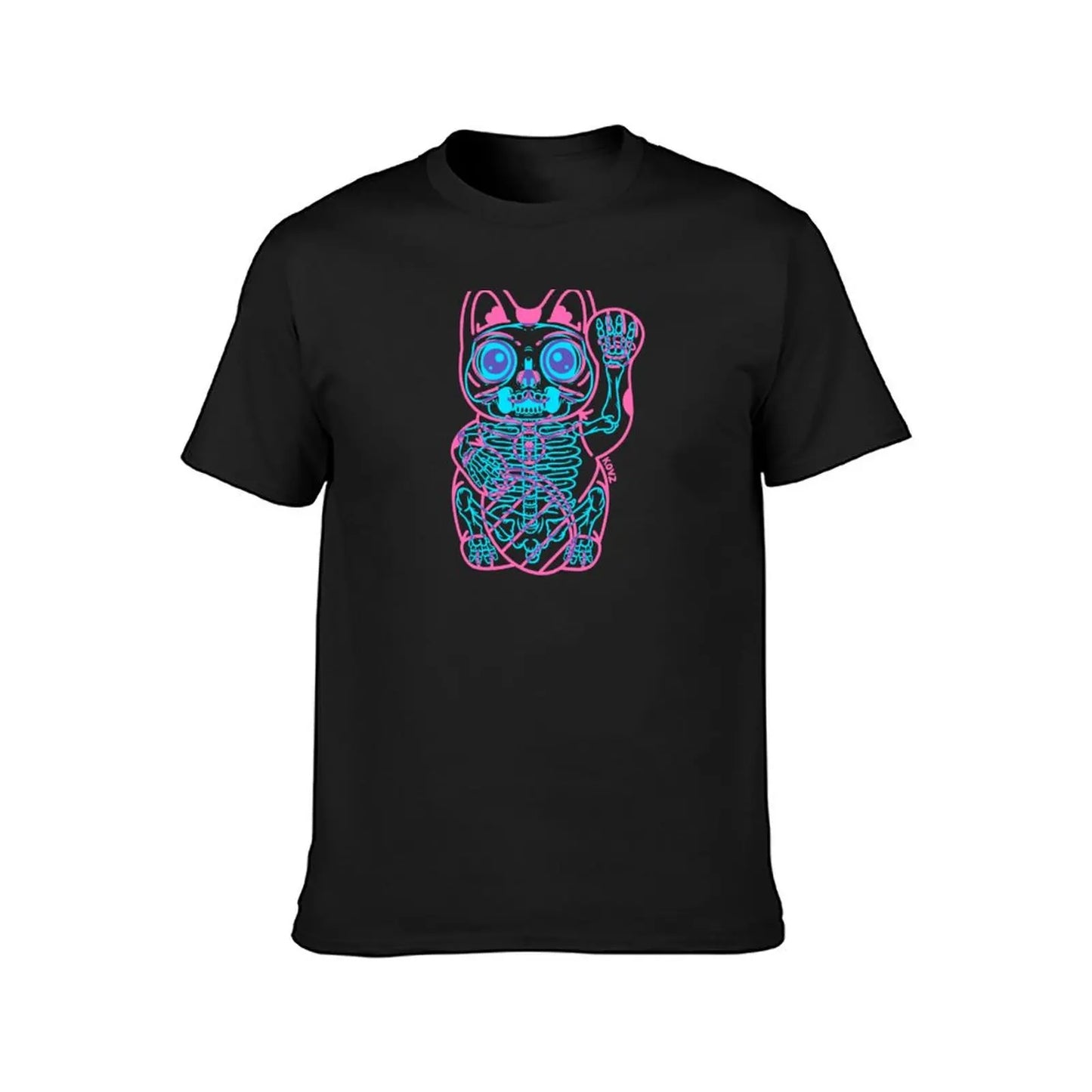 T-shirt Maneki Neko Cyberpunk