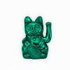 Maneki Neko "Cosmic" Bleu canard brillant N°6