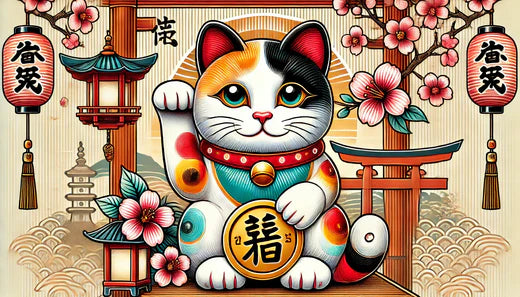 L’Histoire Fascinante du Maneki Neko : Le Chat Porte-Bonheur Japonais