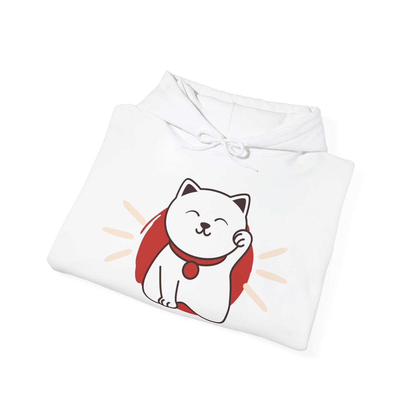 Sweat à capuche Maneki Neko