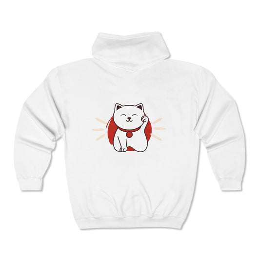 Sweat à capuche Maneki Neko