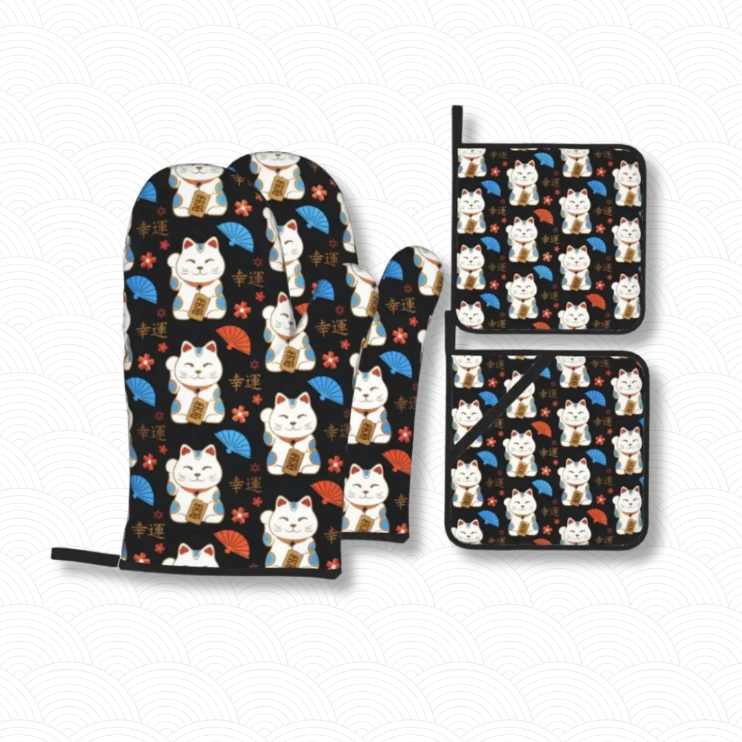 Manique_de_cuisine_Maneki_Neko_noir