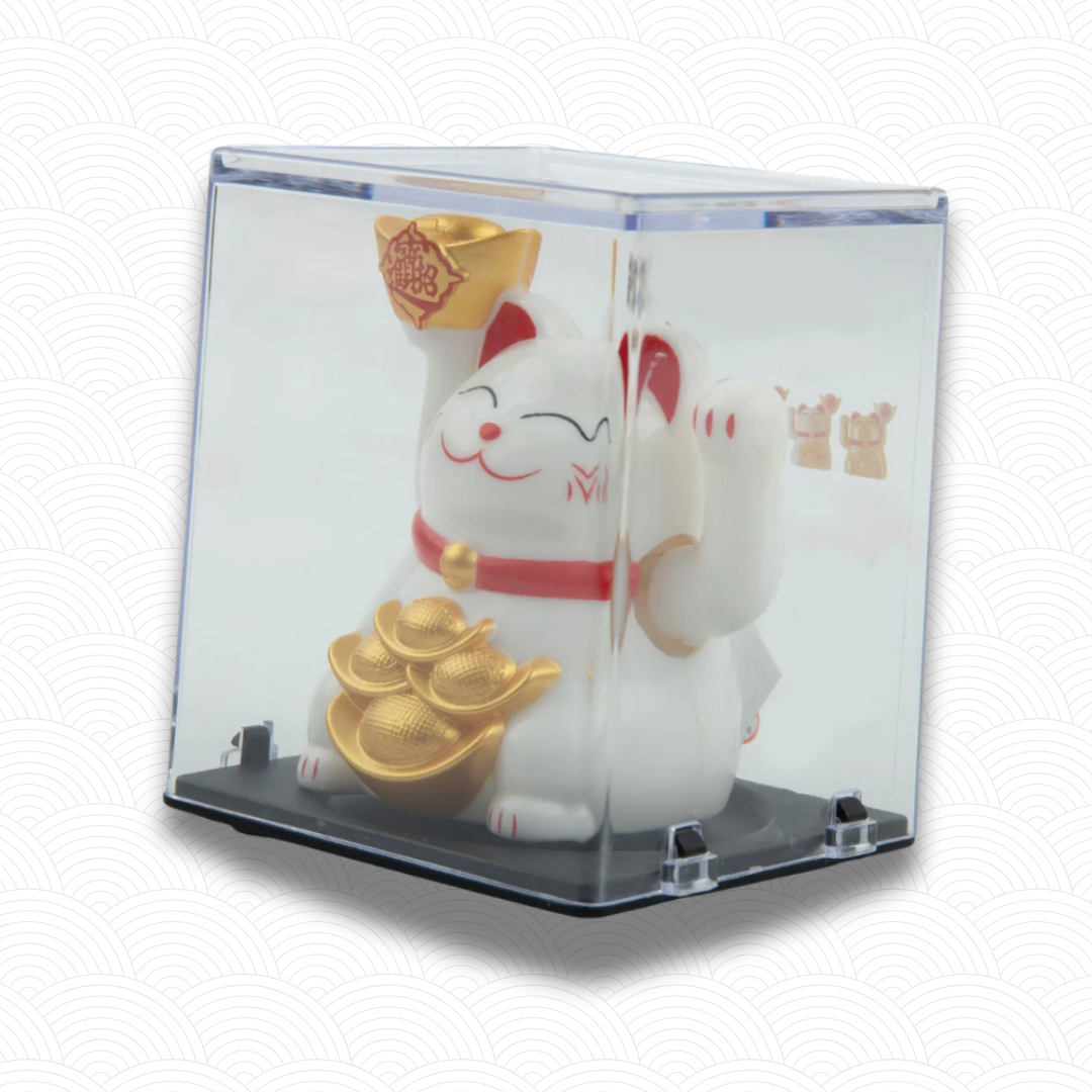 Porte bonheur japonais solaire blanc 2