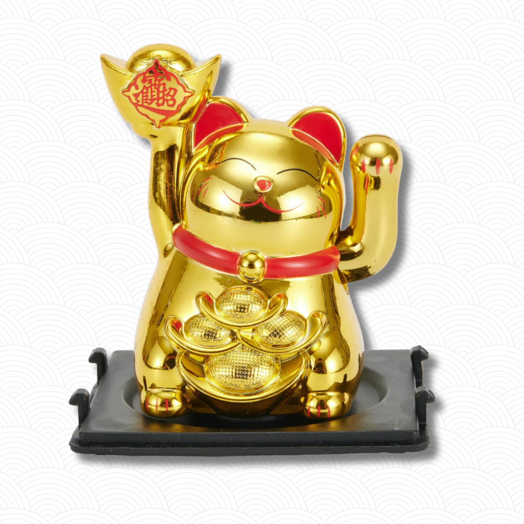 Porte bonheur japonais solaire or
