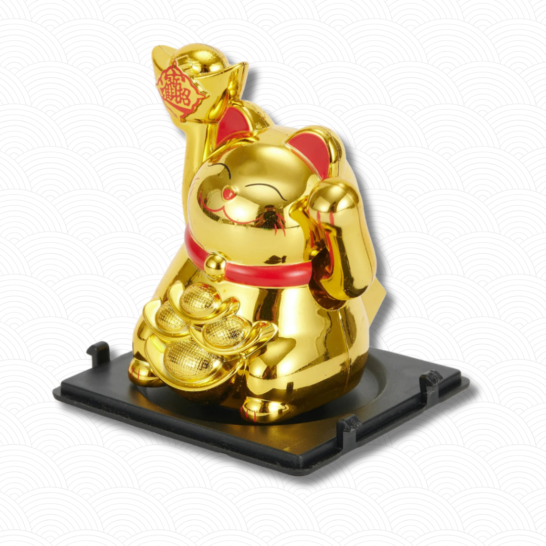 Porte_bonheur_japonais_solaire_or 3