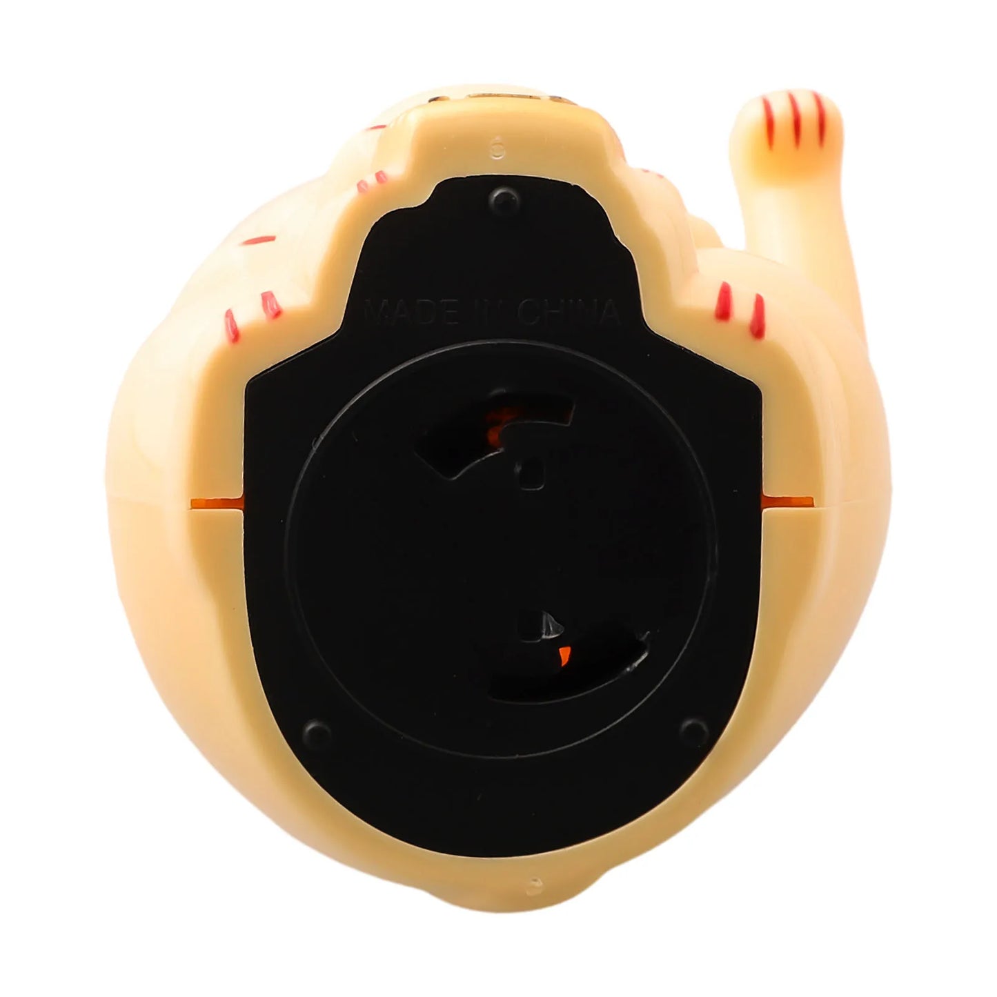 Famille Maneki Neko solaire jaune