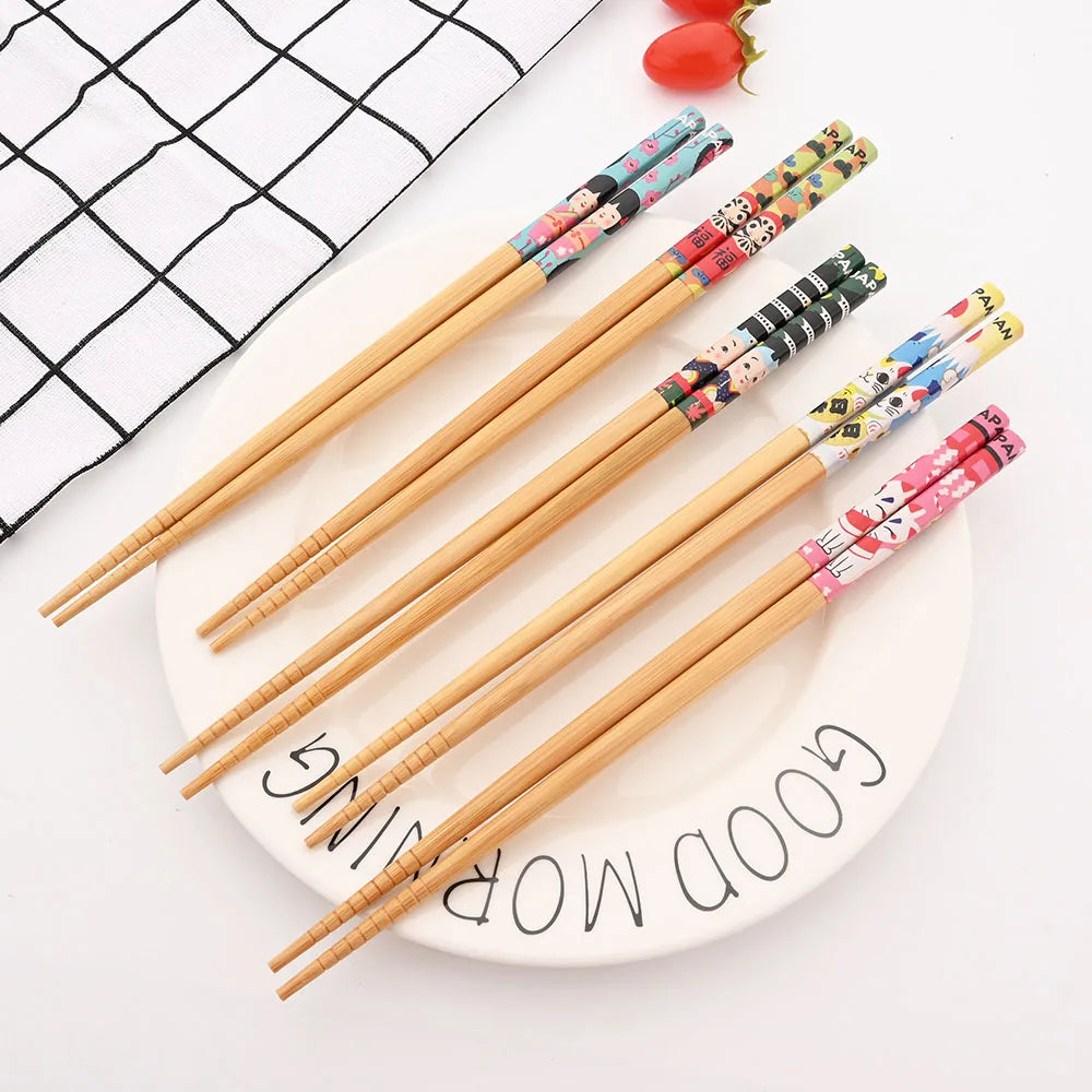 Baguette japonaises chat porte chance