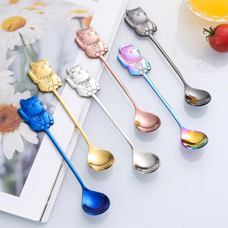 Cuillère enfant Maneki Neko