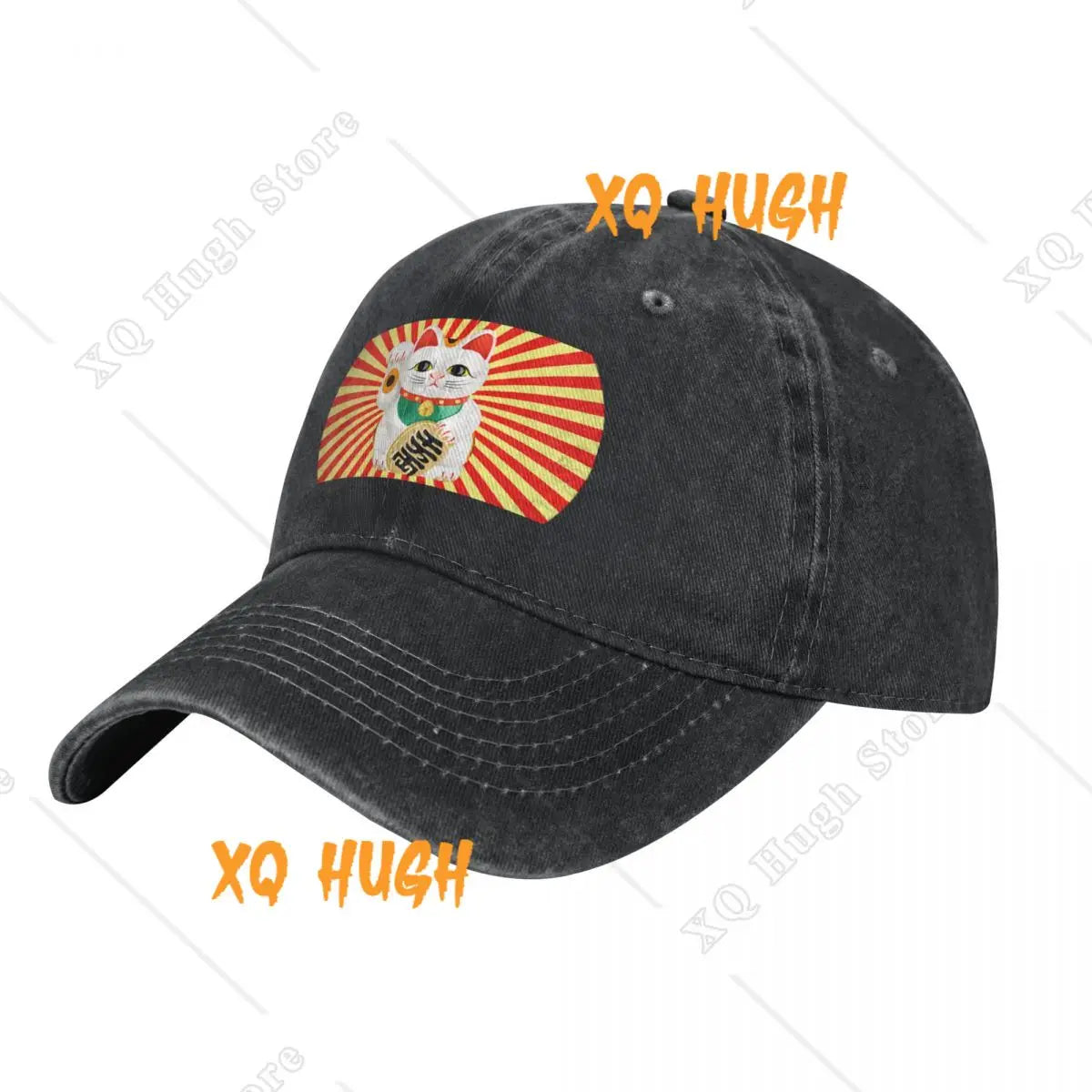 Casquette Maneki Neko Baseball Vintage "Puissance"