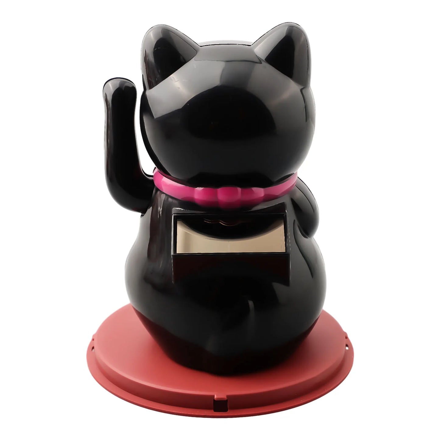 Famille Maneki Neko solaire noir