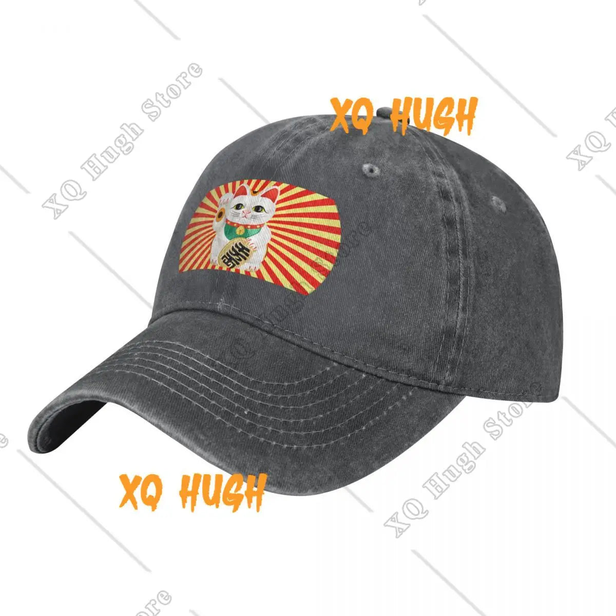 Casquette Maneki Neko Baseball Vintage "Puissance"