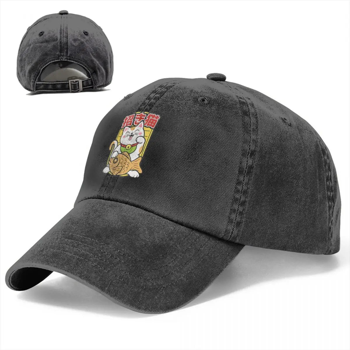 Casquette Maneki Neko Baseball vintage "Chance"