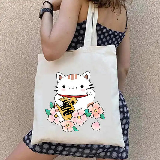 Sac cabas Maneki Neko