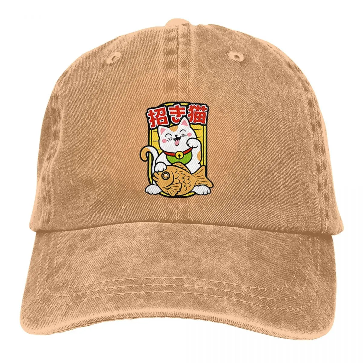 Casquette Maneki Neko Baseball vintage "Chance"