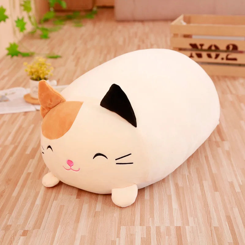 Peluche chat porte bonheur