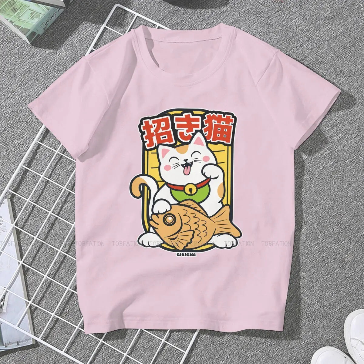 T-shirt Maneki Neko femme