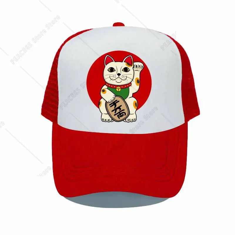 Casquette Maneki Neko "Trucker"