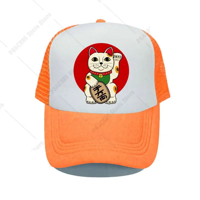Casquette Maneki Neko "Trucker"