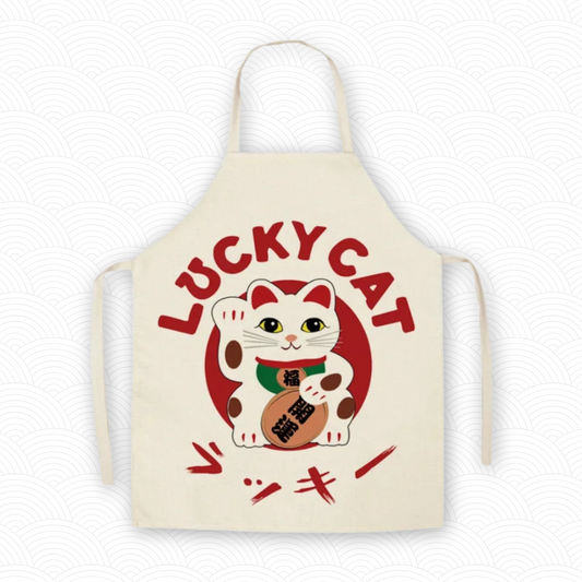Tablier de cuisine Lucky cat