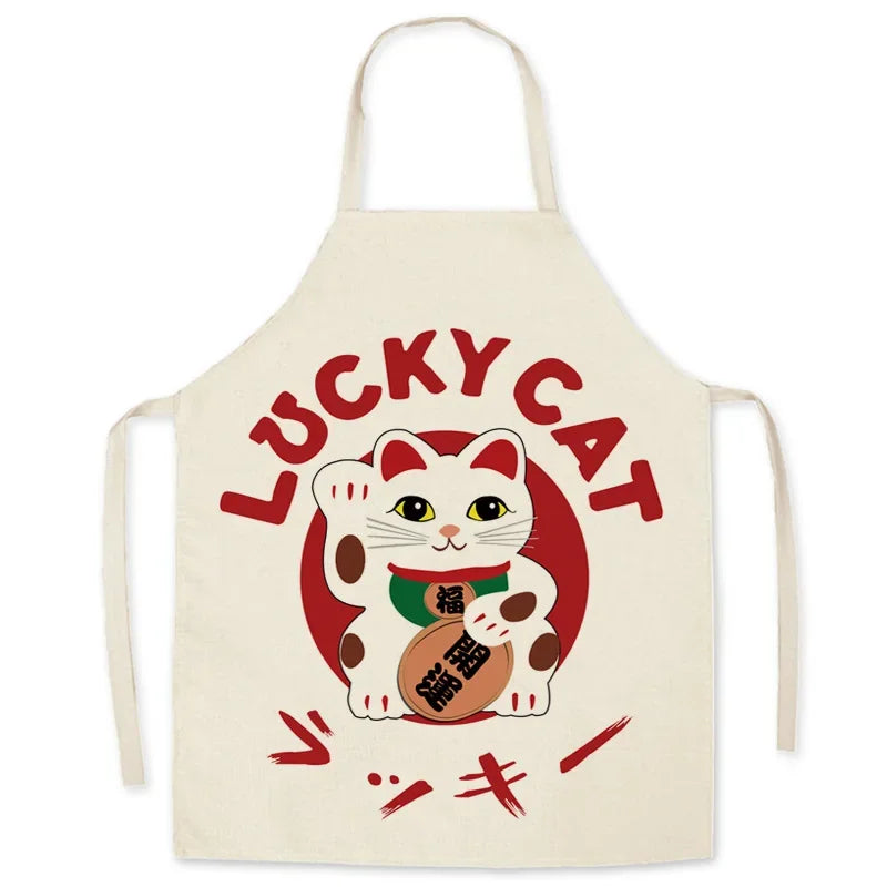 Tablier de cuisine Lucky cat