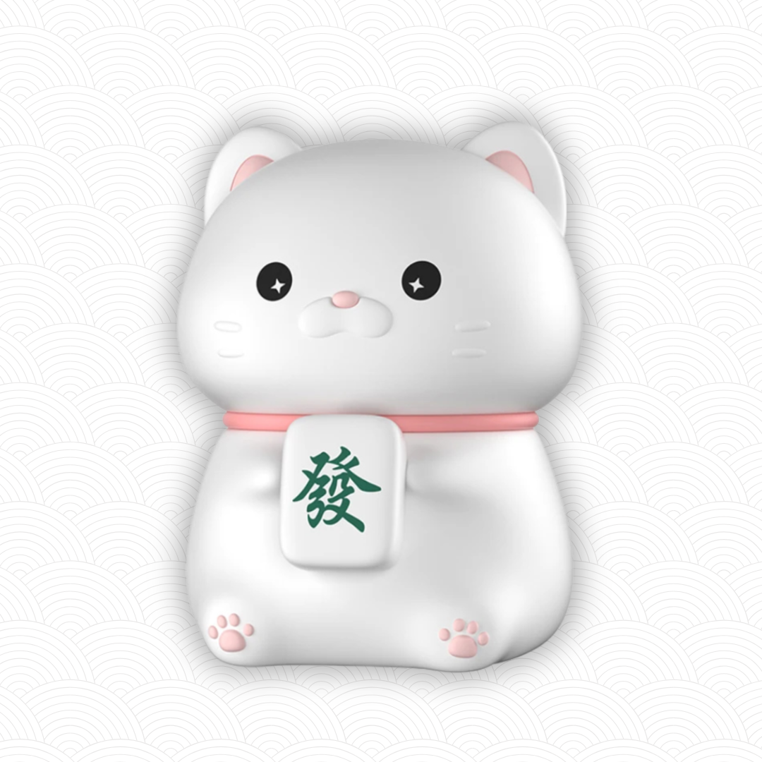 Veilleuse chat chanceux fortune