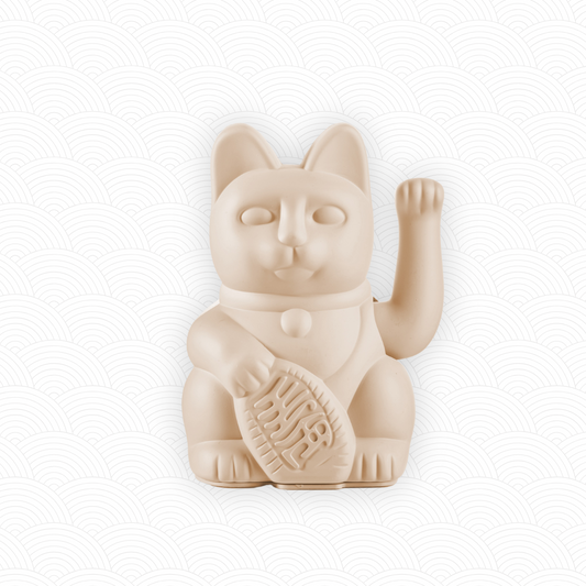 Maneki Neko Ocre design<br>Lucky cat Ocre