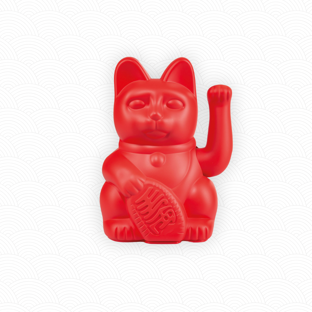 Maneki Neko Rouge design<br>Lucky cat Rouge