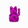 Maneki Neko "Cosmic" Rose brillant N°3