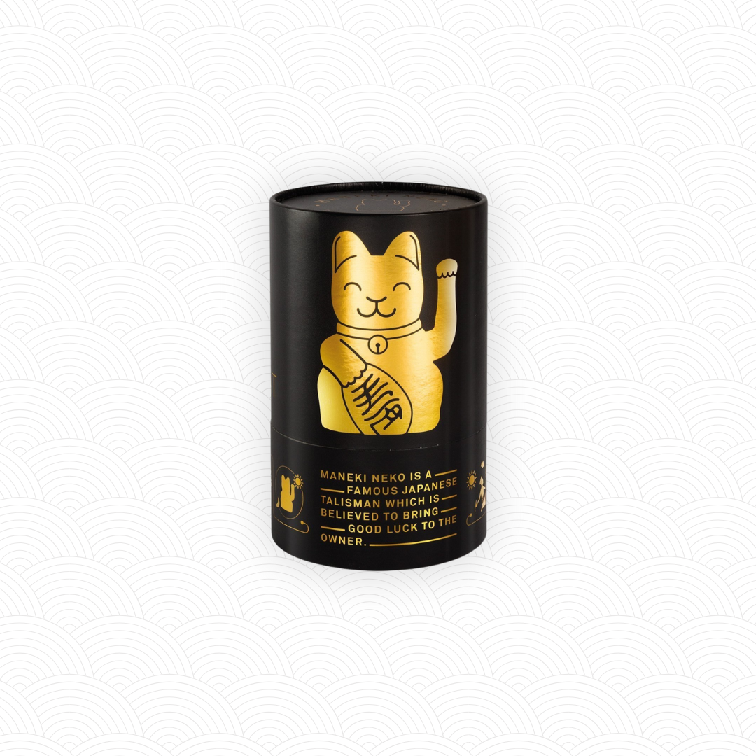 Maneki Neko "Egypt" Doré <br>Lucky cat Glossy Gold