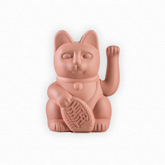 Maneki Neko Rose design<br>Lucky cat Rose
